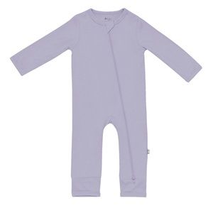 Kyte Baby Zippered Romper in Taro